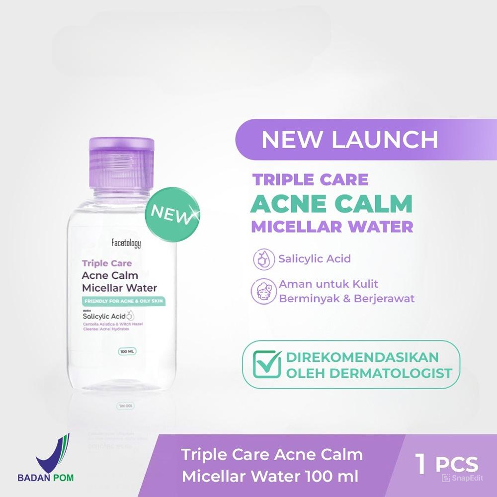 Facetology Triple Care Acne Calm Micellar Water 100ml
