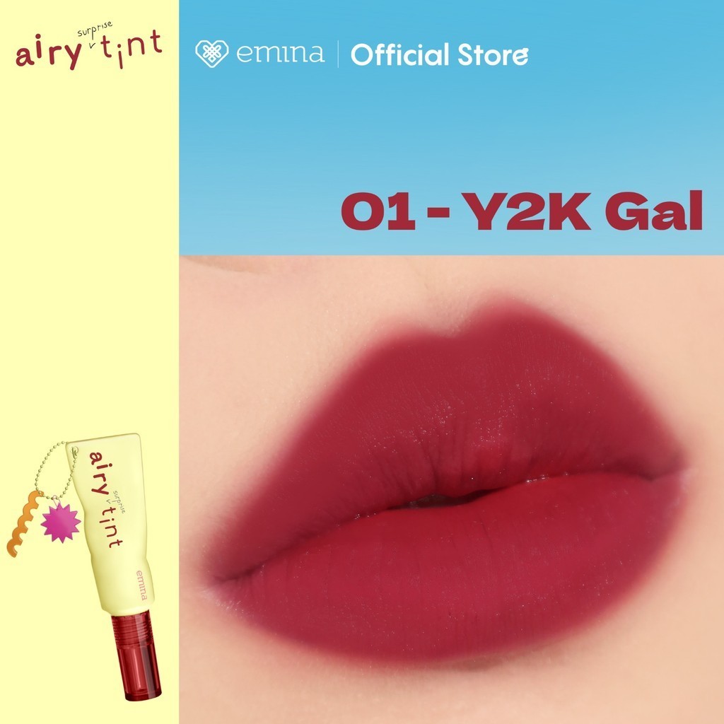 Emina Airy Surprise Tint 3gr - 01 Y2K Gal