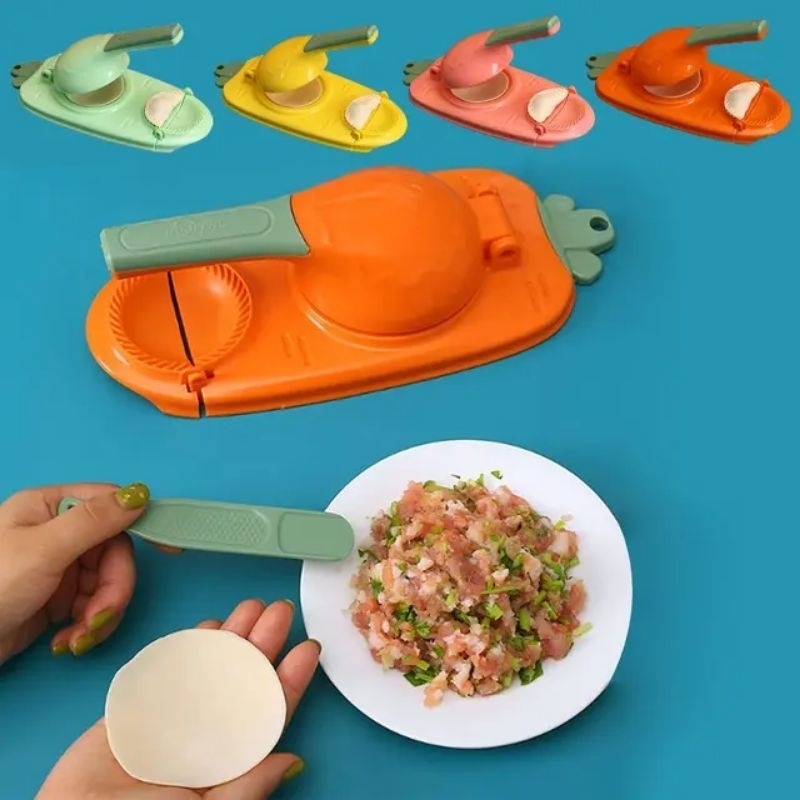 Alat Press Adonan Kulit Pangsit 2in1 (Cetakan Pangsit Dumpling Wonton)