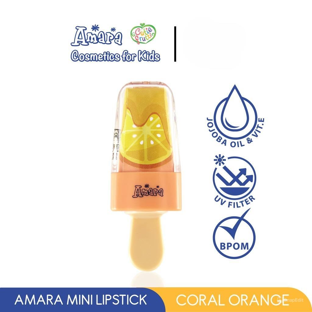 Amara Mini Lipstick 2.2gr - Coral Orange