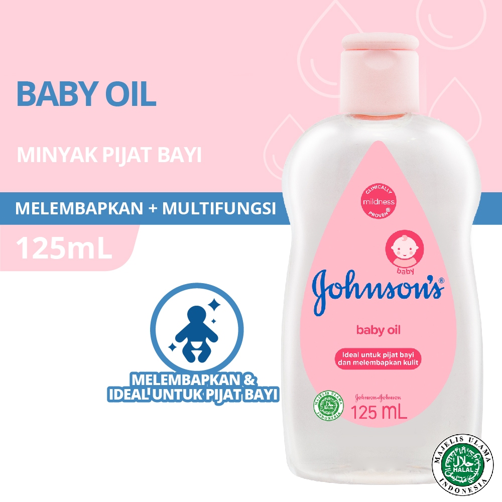 Johnsons Baby Oil 125ml