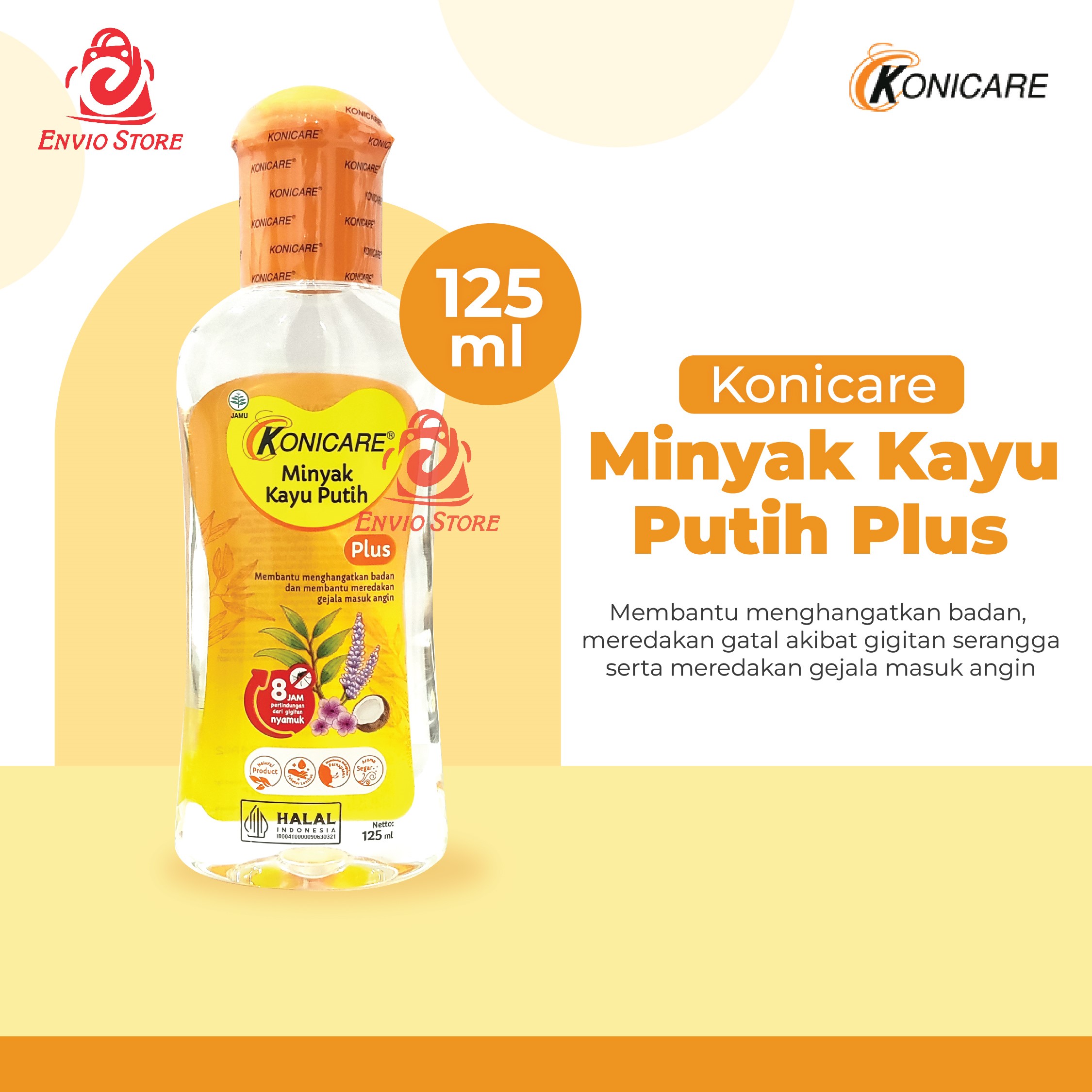 Konicare Minyak Kayu Putih Plus - 125ml