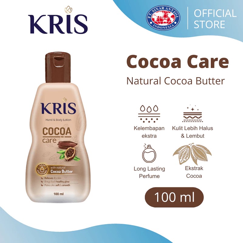 Kris Hand & Body Lotion 100ml - Cocoa Butter