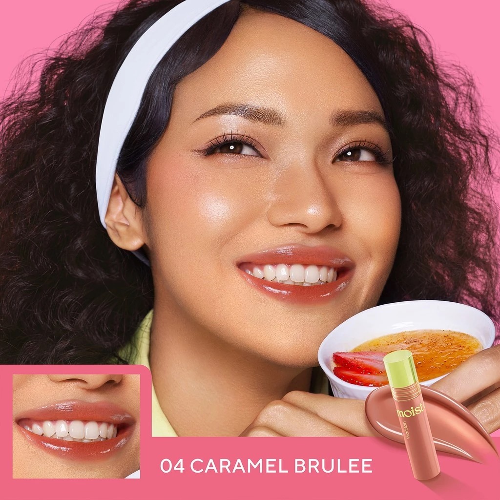 Wardah Moist Dew Tint 3gr - 04 Caramel Brulee