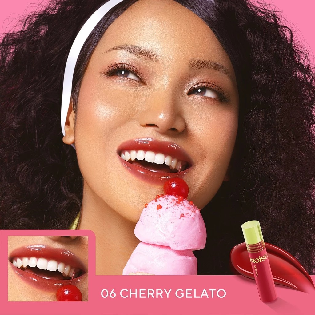 Wardah Moist Dew Tint 3gr - 06 Cherry Gelato