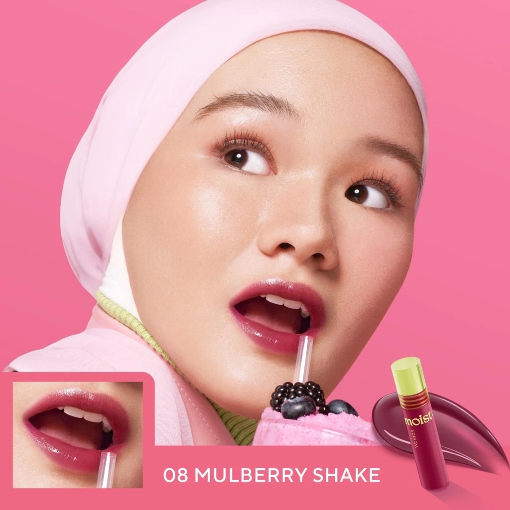 Wardah Moist Dew Tint 3gr - 08 Mulberry Shake