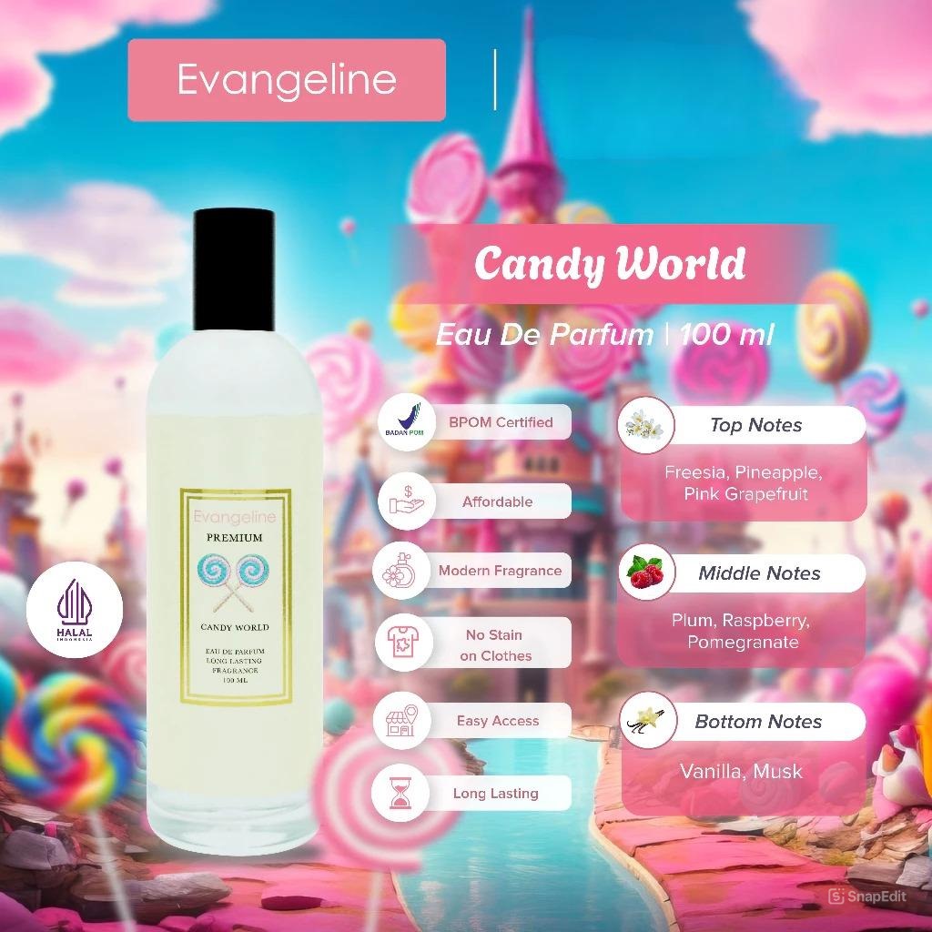 Evangeline Eau De Parfum Premium 100ml - Candy World