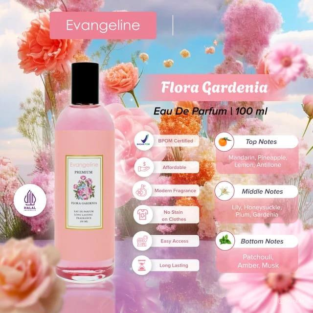 Evangeline Eau De Parfum Premium 100ml - Flora Gardenia