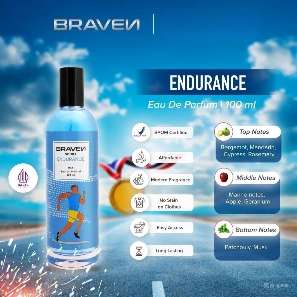Braven Eau De Parfum Sport 100ml - Endurance