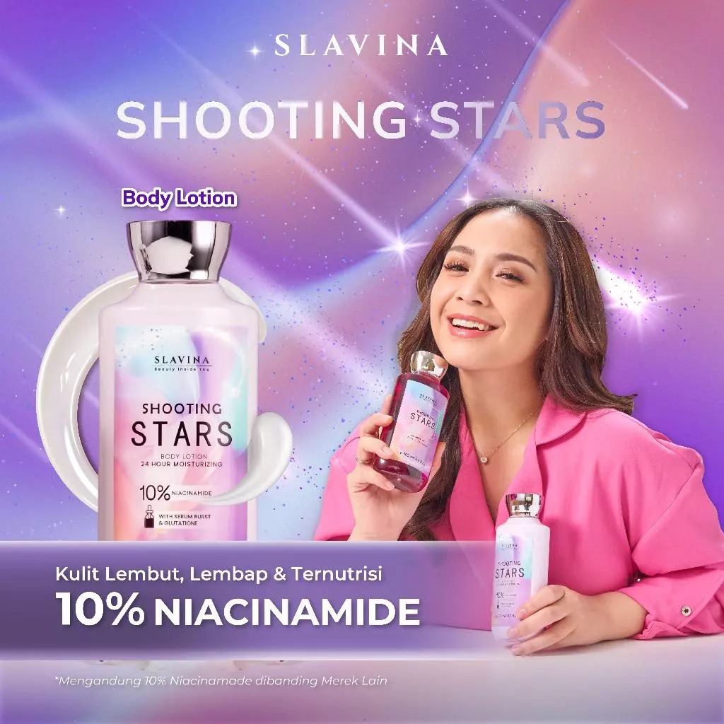 Slavina Body Lotion 350ml - Shooting Stars