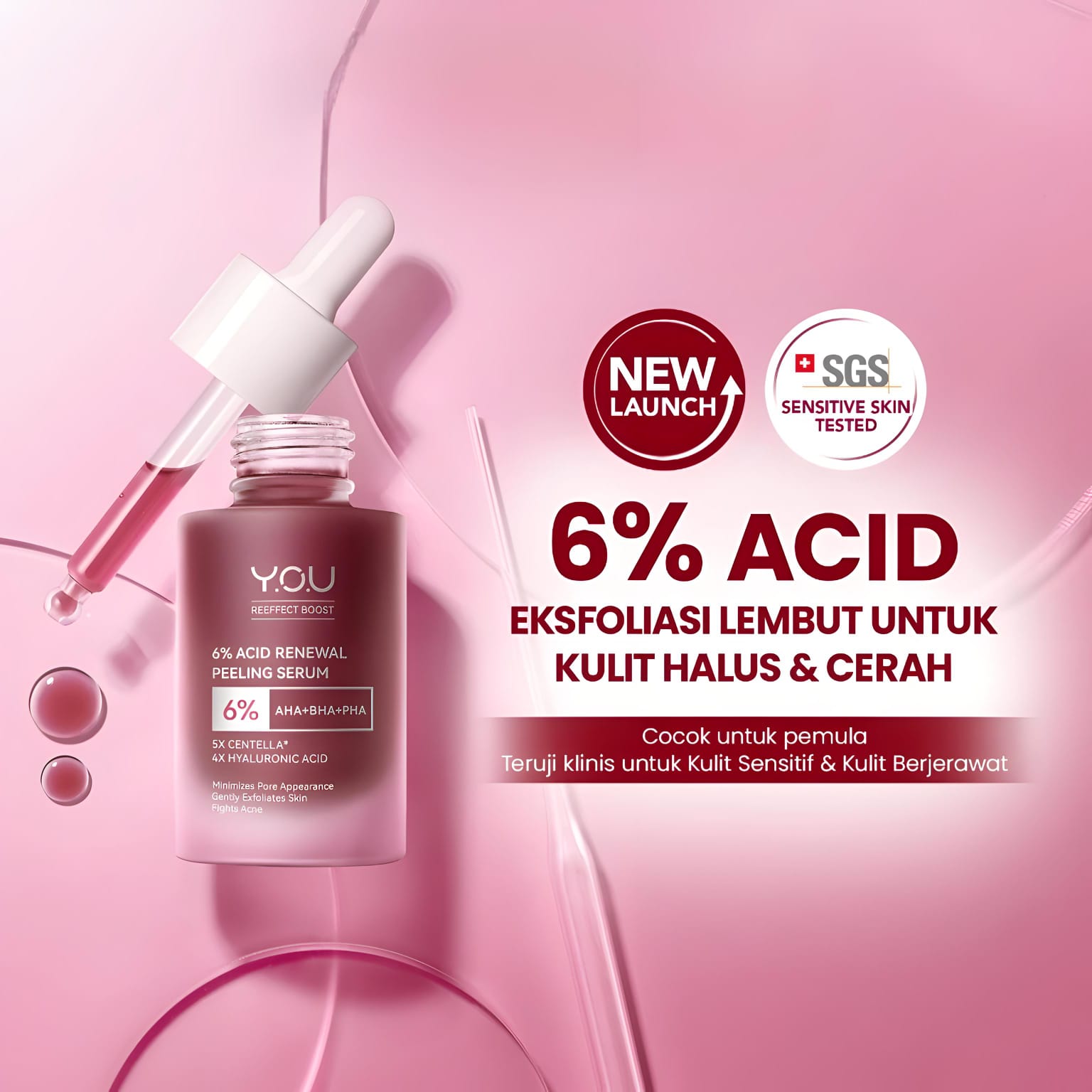 YOU 6% Acid Renewal Peeling Serum 20ml