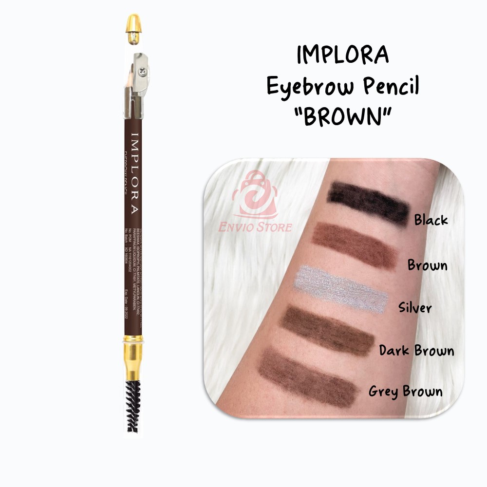 Implora Pensil Alis BROWN - Eyebrow Pencil