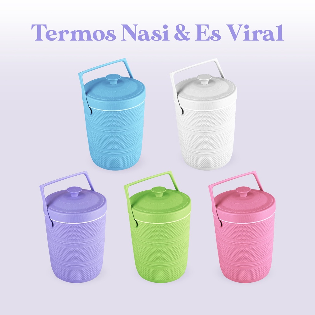 TRI J - Rice Bucket (Termos Nasi & Es) 17L