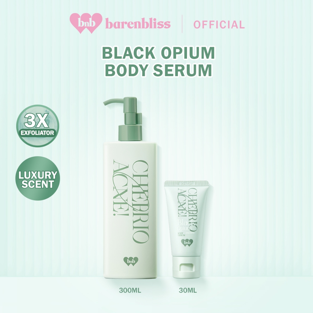 BNB Barenbliss Body Serum 300ml - Cheerio Acne! Black Opium Calming