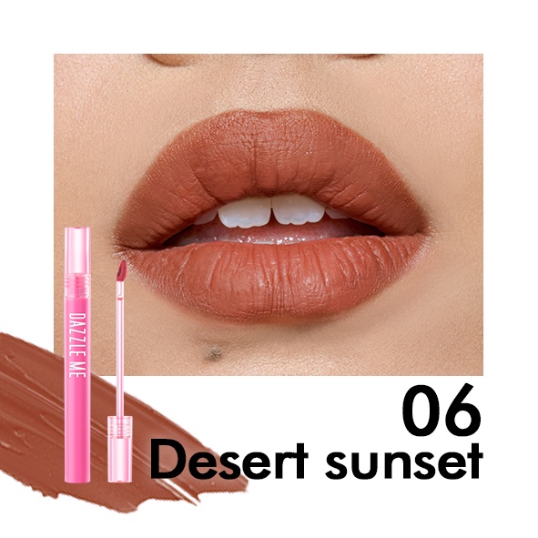 Dazzle Me Misty Matte Lip Cream 2.2gr - 06 Desert Sunset