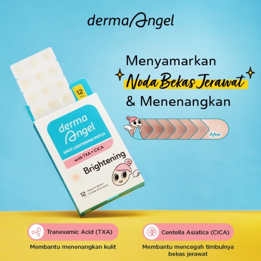 Derma Angel Spot Lightening Patch with TXA + CICA (Brightening) 12s