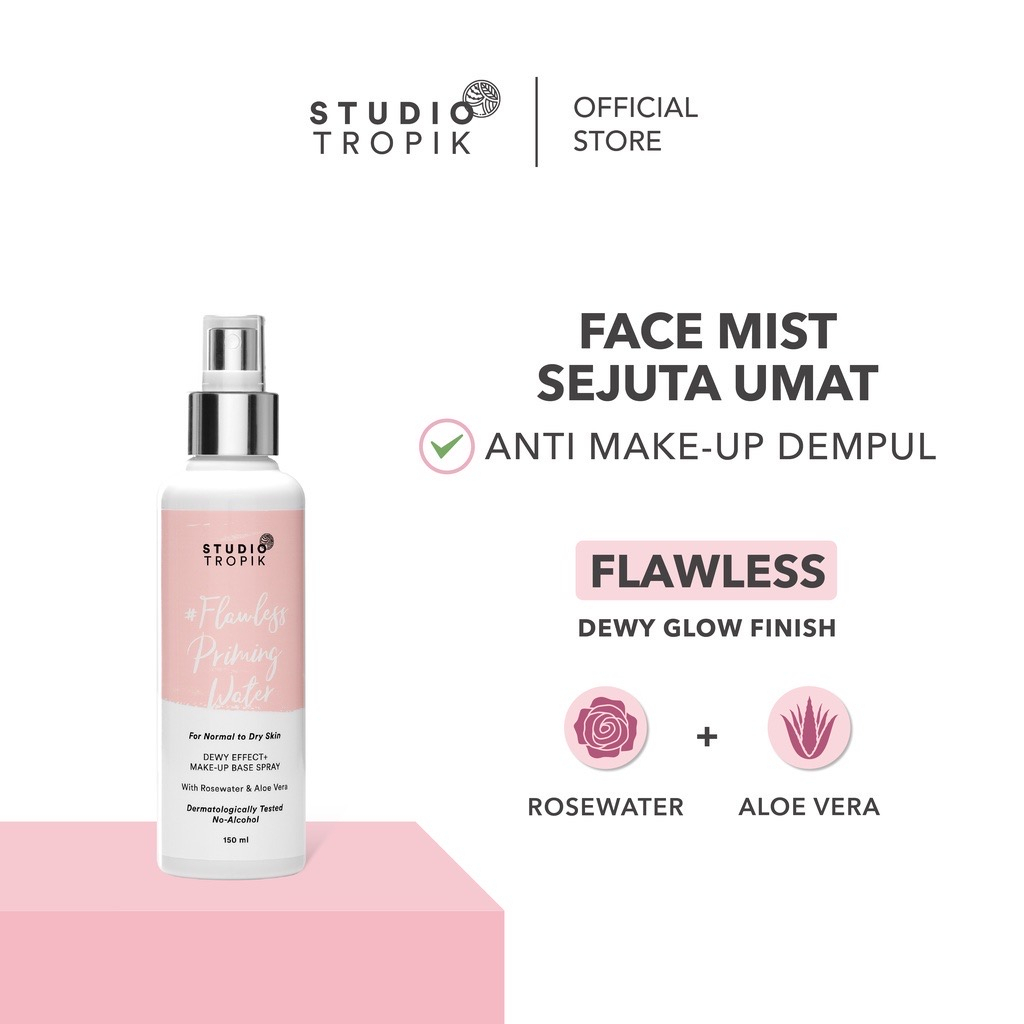 Studio Tropik Priming Water 150ml - Flawless