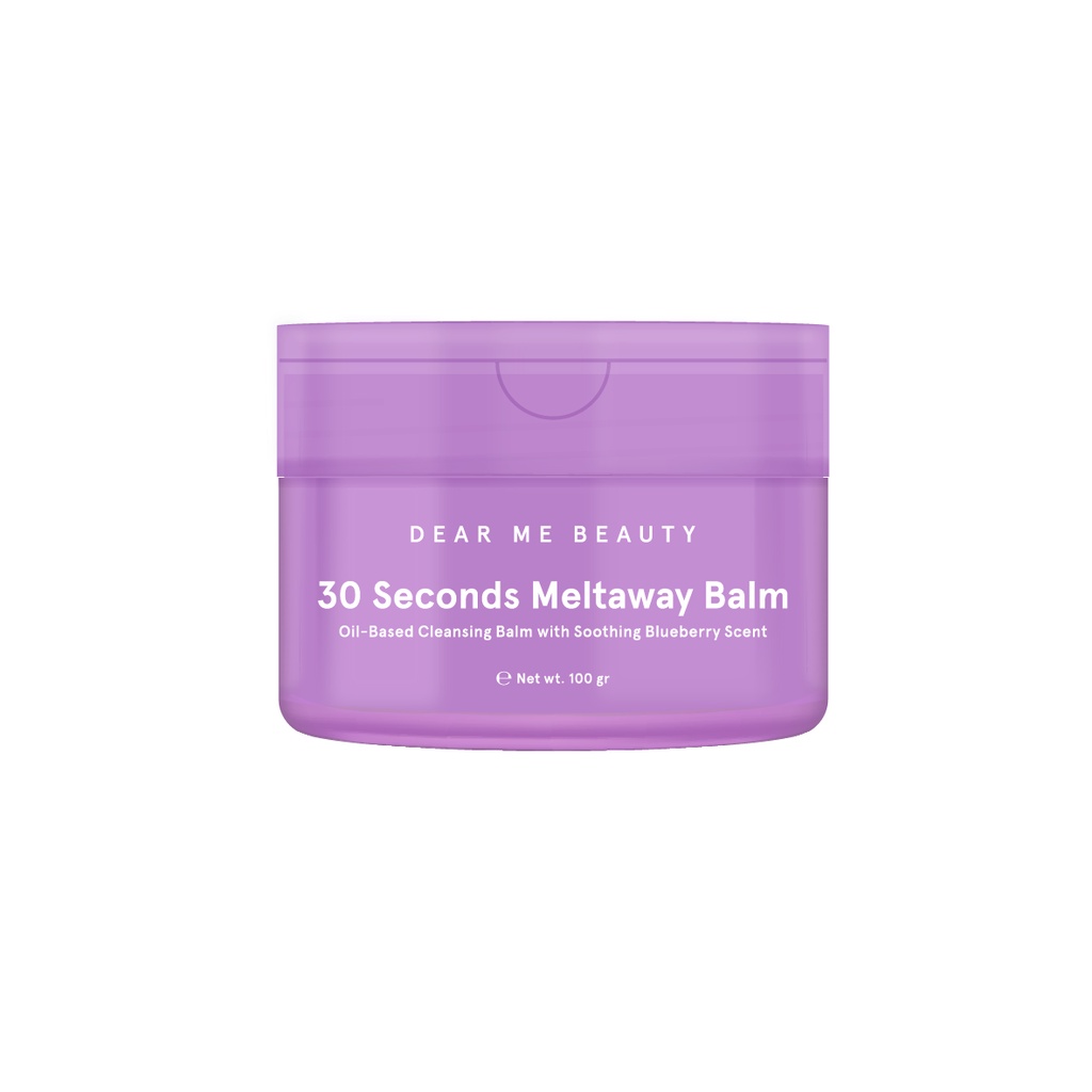 Dear Me Beauty Meltaway 30s Cleansing Balm 100gr - Blueberry