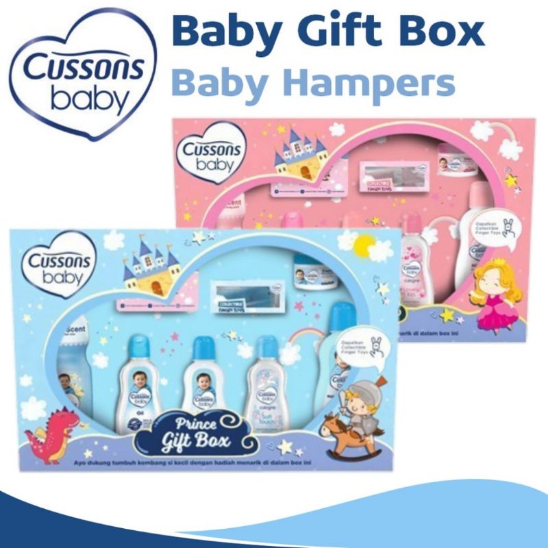 Cussons Baby Gift Box Set Besar (Pink/Biru)