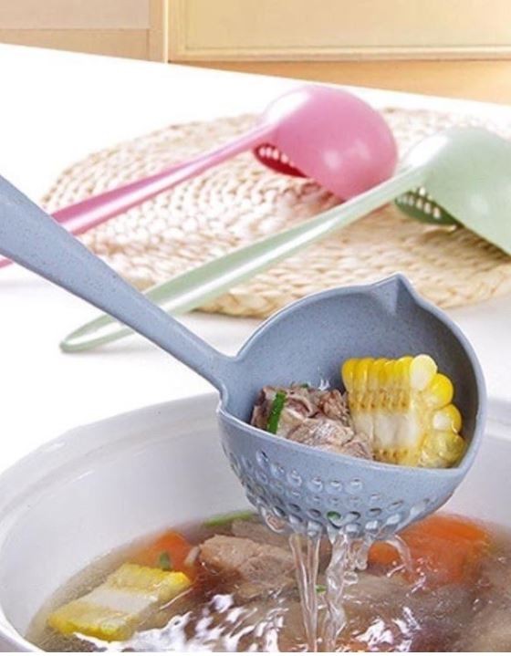 Centong Kuah + Tirisan 2in1 (Sendok Kuah Sup)